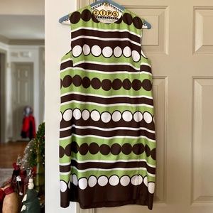 Milly of New York Silk Dot Print Shift